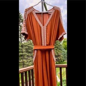 American Eagle Copper Jumpsuit